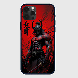 Чехол iPhone 12 Pro Max Они воин самурай