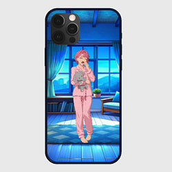 Чехол iPhone 12 Pro Max Сиратори Айра хочет спать
