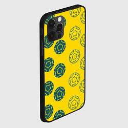 Чехол для iPhone 12 Pro Max Ряды из спортивных мячей, цвет: 3D-черный — фото 2