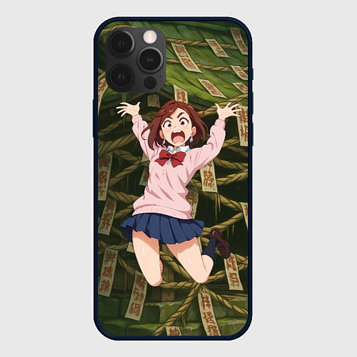 Чехол iPhone 12 Pro Max Сиратори Айра испуганная в полете / 3D-Черный – фото 1