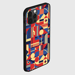 Чехол для iPhone 12 Pro Max Геометрический карнавал, цвет: 3D-черный — фото 2