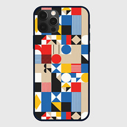 Чехол iPhone 12 Pro Max Геометрический балаган