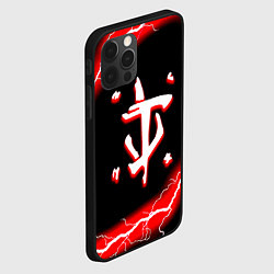 Чехол для iPhone 12 Pro Max Doom красный шторм, цвет: 3D-черный — фото 2
