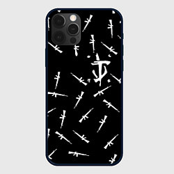 Чехол для iPhone 12 Pro Max Doom army, цвет: 3D-черный
