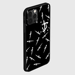 Чехол для iPhone 12 Pro Max Doom army, цвет: 3D-черный — фото 2
