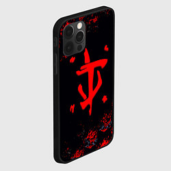 Чехол для iPhone 12 Pro Max Doom cyberpunk, цвет: 3D-черный — фото 2
