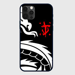 Чехол iPhone 12 Pro Max Doom dragon steel