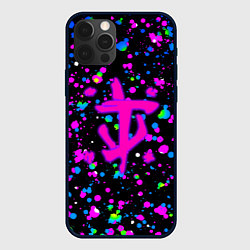 Чехол iPhone 12 Pro Max Doom цветные краски