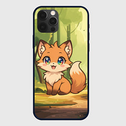 Чехол iPhone 12 Pro Max Кавайная лисичка - аниме