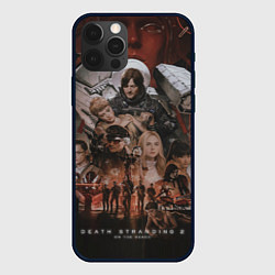 Чехол iPhone 12 Pro Max Персонажи из Death stranding 2 on the beach