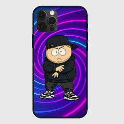 Чехол для iPhone 12 Pro Max Эрик Картман в кроссовках, цвет: 3D-черный