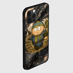 Чехол для iPhone 12 Pro Max Эрик Картман в фалауте, цвет: 3D-черный — фото 2