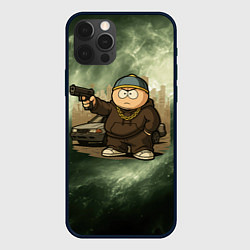Чехол для iPhone 12 Pro Max Эрик Картман из ГТА, цвет: 3D-черный