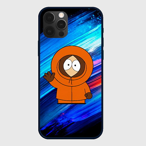 Чехол iPhone 12 Pro Max Южный парк - Кенни / 3D-Черный – фото 1