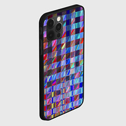 Чехол для iPhone 12 Pro Max Голографическа сетка, цвет: 3D-черный — фото 2