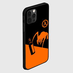 Чехол для iPhone 12 Pro Max Халф лайф - хедкраб, цвет: 3D-черный — фото 2
