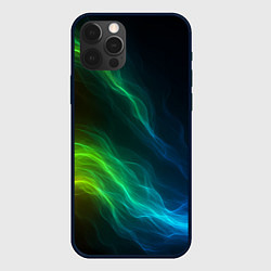 Чехол iPhone 12 Pro Max Разноцветный огонь абстракция