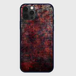 Чехол iPhone 12 Pro Max Абстракция - wall in red lichen