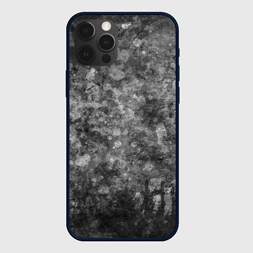 Чехол iPhone 12 Pro Max Абстракция - dark forest / 3D-Черный – фото 1