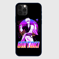 Чехол iPhone 12 Pro Max Гинтама ретро