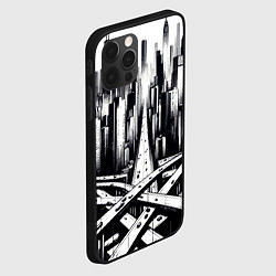 Чехол для iPhone 12 Pro Max American metropolis, цвет: 3D-черный — фото 2