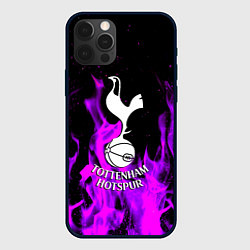 Чехол iPhone 12 Pro Max Тоттенхэм неоновый огонь