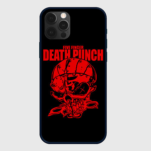 Чехол iPhone 12 Pro Max Five Finger Death Punc / 3D-Черный – фото 1