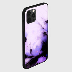 Чехол для iPhone 12 Pro Max Взрывной индиго светлый, цвет: 3D-черный — фото 2