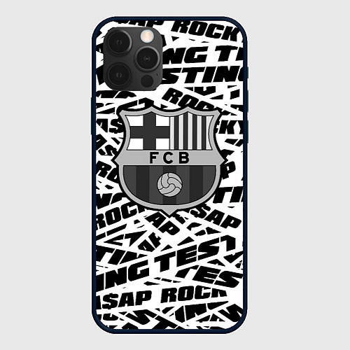 Чехол iPhone 12 Pro Max AAP Rocky barcelona / 3D-Черный – фото 1
