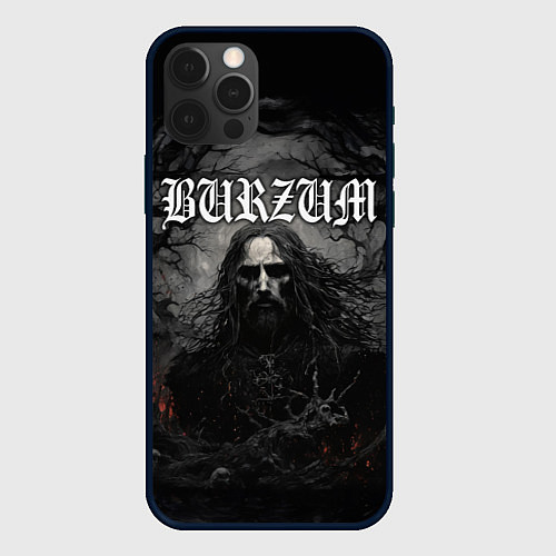 Чехол iPhone 12 Pro Max Burzum Varg / 3D-Черный – фото 1