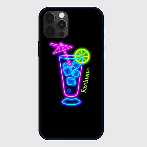 Чехол iPhone 12 Pro Max Exclusive / 3D-Черный – фото 1