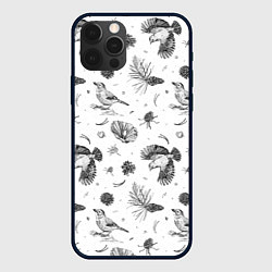 Чехол iPhone 12 Pro Max Сойка в Бузулукском бору