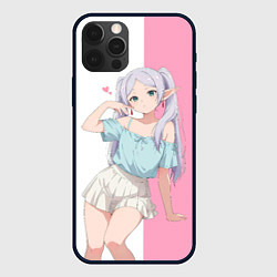 Чехол для iPhone 12 Pro Max Frieren the sorceress, цвет: 3D-черный