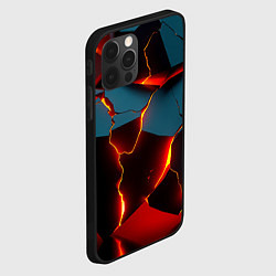 Чехол для iPhone 12 Pro Max Orange glow, цвет: 3D-черный — фото 2