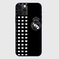 Чехол iPhone 12 Pro Max Real Madrid клетка