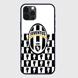 Чехол iPhone 12 Pro Max Juventus болельщики паттерн