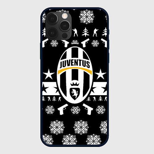 Чехол iPhone 12 Pro Max Juventus cs go winter / 3D-Черный – фото 1