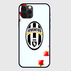 Чехол iPhone 12 Pro Max Ювентус розы
