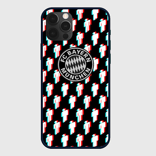 Чехол iPhone 12 Pro Max Бавария Мюнхен люди / 3D-Черный – фото 1