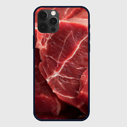 Чехол iPhone 12 Pro Max Текстура мяса