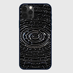 Чехол iPhone 12 Pro Max Блеск обсидиана