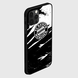 Чехол для iPhone 12 Pro Max Бавария Мюнхен крылья краски, цвет: 3D-черный — фото 2