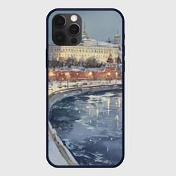 Чехол iPhone 12 Pro Max Новогодние праздники в Москве