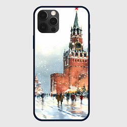 Чехол iPhone 12 Pro Max Новогодний Кремль