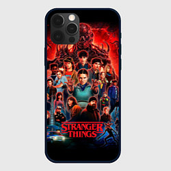 Чехол iPhone 12 Pro Max Все герои Загадочные события финал