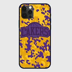 Чехол iPhone 12 Pro Max NBA LA Lakers