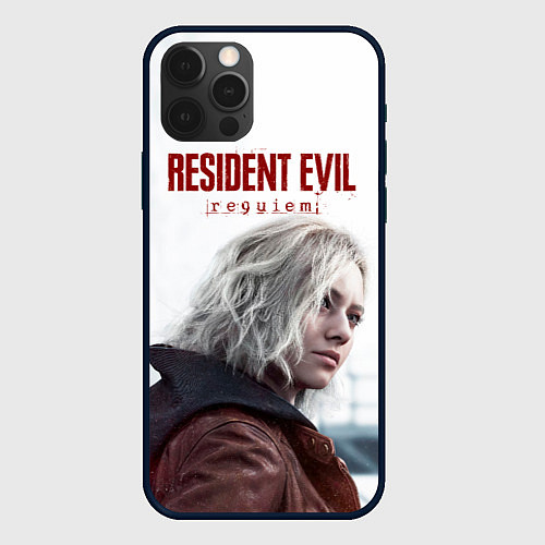 Чехол iPhone 12 Pro Max Грейс Эшкрофт Resident evil requiem / 3D-Черный – фото 1