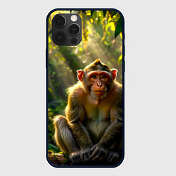 Чехол iPhone 12 Pro Max Лесная обезьянка
