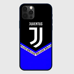 Чехол для iPhone 12 Pro Max Ювентус япония геометрия, цвет: 3D-черный