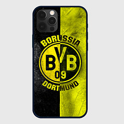 Чехол для iPhone 12 Pro Max Borussia Dortmund, цвет: 3D-черный